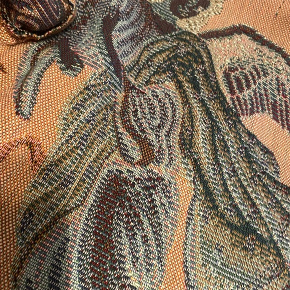 Vintage Sugar Street Weavers Tapestry Angel sweatshirt. - Picture 8 of 10